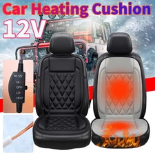 Car Heated Seat Cover 12V Heating Electric Car Seat Cushion 2 Gear Adjustable