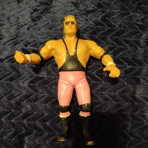RARE WWF Action Figure: Bret Hitman Hart  Titan Sp...