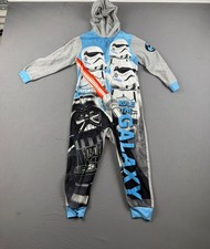 Star Wars Kids Pajama By LEGO Size 5 Grey  Blue Polyester