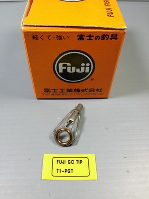 1pc Rare Fuji Ring Gold Cermet Tip Top Guide Fishing Rod T1-PGT Choose Size