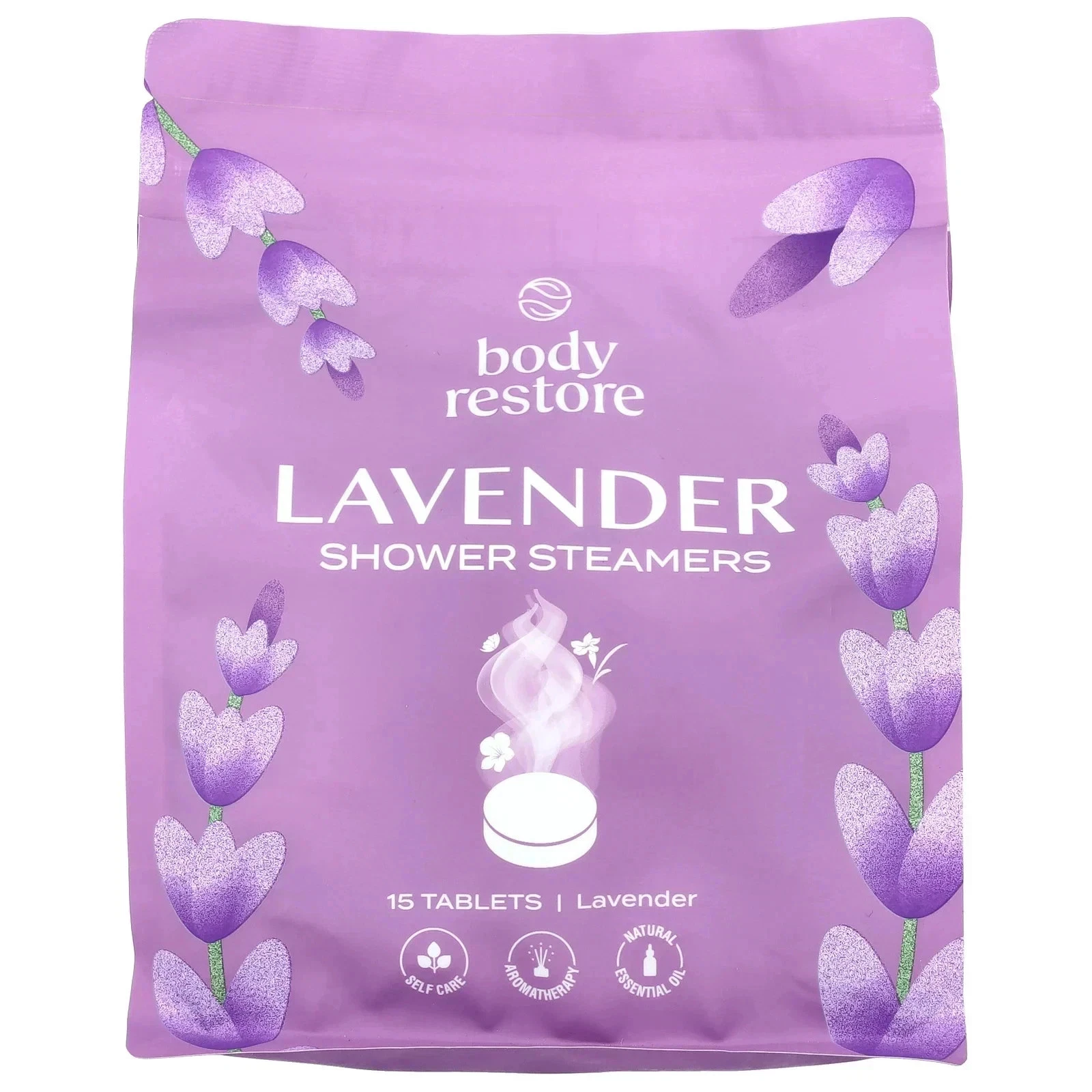 Body Restore Shower Steamers Aromatherapy 15 Pack Bath Bombs - Lavender
Opens in a new window or tab