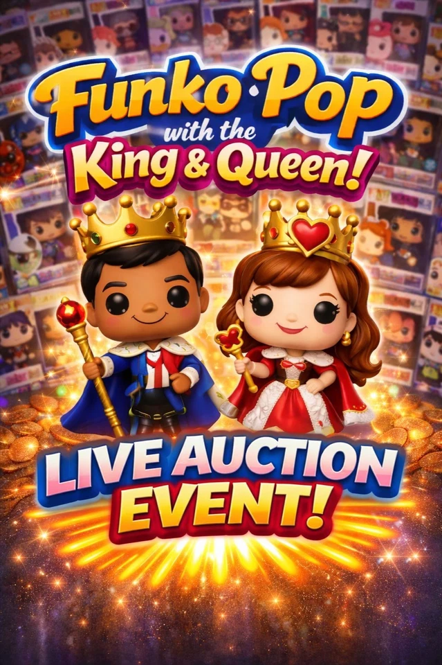Funkos with the Queen DC, marvel, disney anime n more!!!