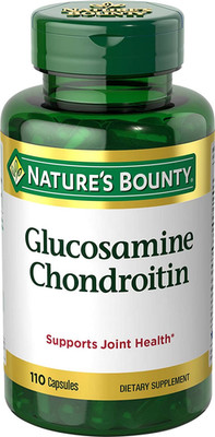 Nature'S Bounty Glucosamine Chondroitin Pills 110 Capsules Dietary Supplement, S