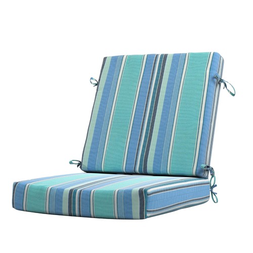 Outdoor Dining Chair, Patio Seat Cushion, 20 x 40 Inch, Premium Outdoor Densi...