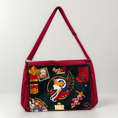 Fire Emblem Three Houses Black Eagles Edelgard Messenger Bag New w/o Tags 12x16