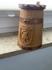 Krug, Becher, Bierkrug, Holz, F&uuml;rth, Retro, Vintage