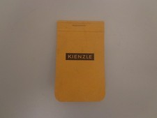 (39) Nur für KIENZLE- Fans: Alter kleiner Original- KIENZLE- Notizblock