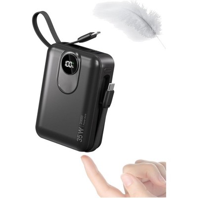 Effiziente 20000mAh Power Bank mit 22.5W Schnellladung und Low-Current-Modus
