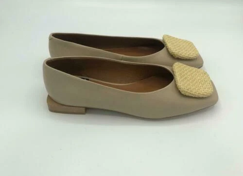 Chaussures plates et ballerines beige pour femme