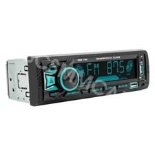 Single DIN Car Stereo Radio MP3 Player Bluetooth USB/TF/AUX/FM/AM In-Dash Units
