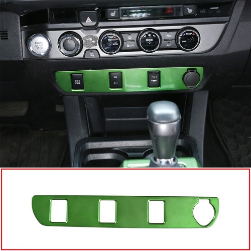 Kit de control central interior verde conjunto de 30 piezas para Toyota Tacoma 2016-22 - Imagen 11 de 12