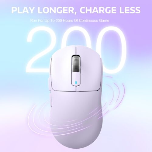 Mouse da gioco leggero wireless 26000 DPI 3 modalità con mouse antiscivolo per PC - Foto 46 di 70