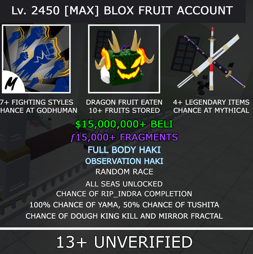 Blox fruit - max level All fighting styles and yama + Tushita