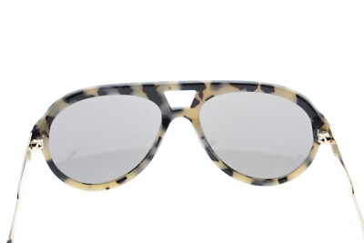 Stella McCartney Gray Marble Round Sunglasses Stella McCartney SM-4047 Sunglasses Grey Spotty Tortoise  main image 3
