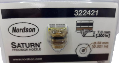 Nordson Saturn Precision 322421 Glue Nozzle 0.021''/ 0.53 mm