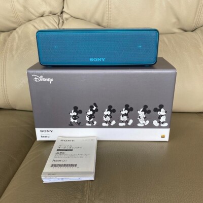 Sony h.ear go SRS-HG1 Hi-Res Wi-Fi Bluetooth Wireless Speaker Blue