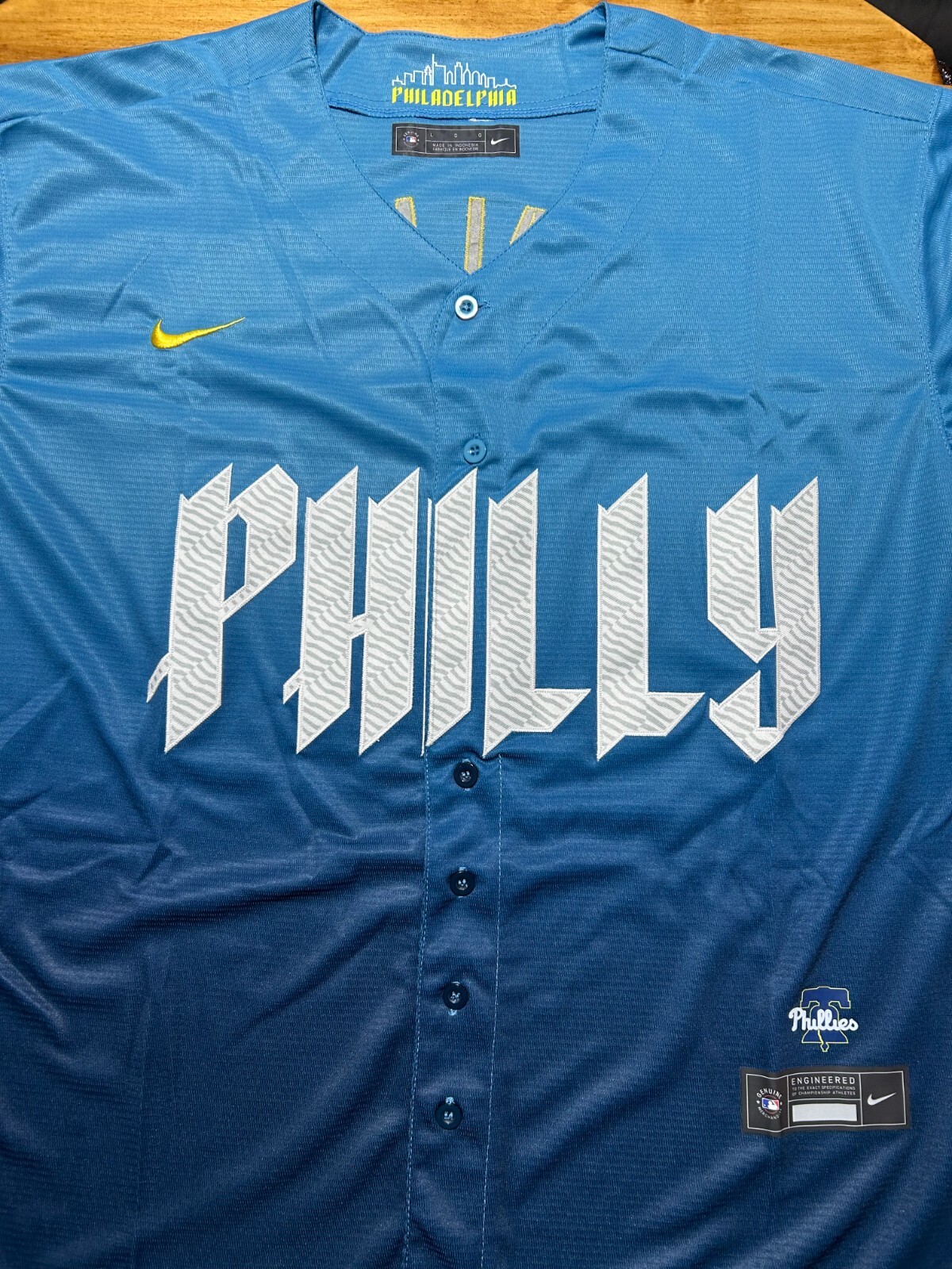 Bryson Stott Philadelphia Phillies 2024 City Connect Limited Jersey Men