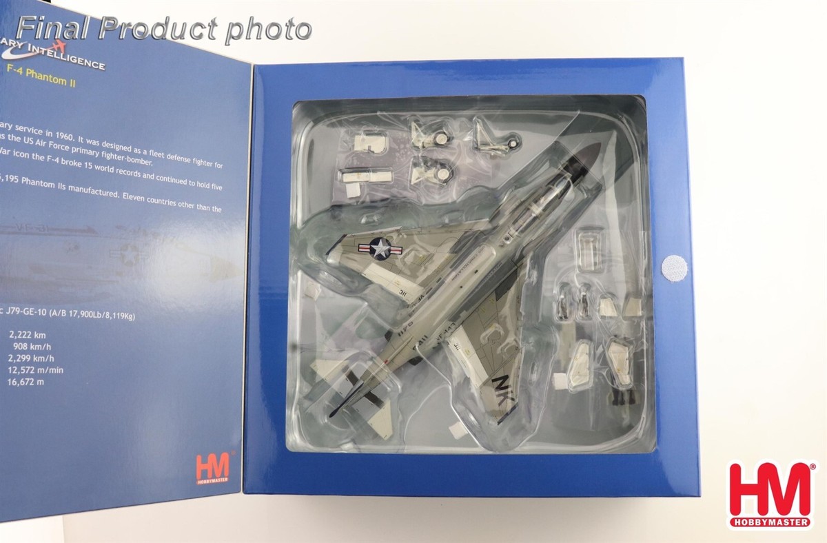 Hobby Master 1/72 F-4B Phantom II VF-143 Pukin Dogs USS