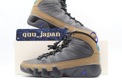 Nike Air Jordan 9 Light Olive CT8019-034 Brown Black Men's US4-14
