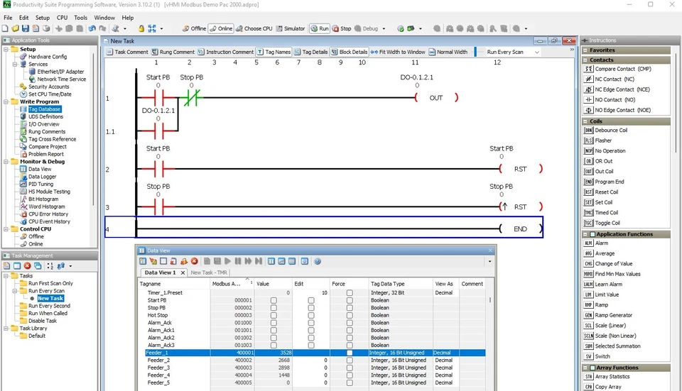 Automation Direct Productivity Series PLC Modbus HMI Ethernet DLL Driver - Image 2 of 3