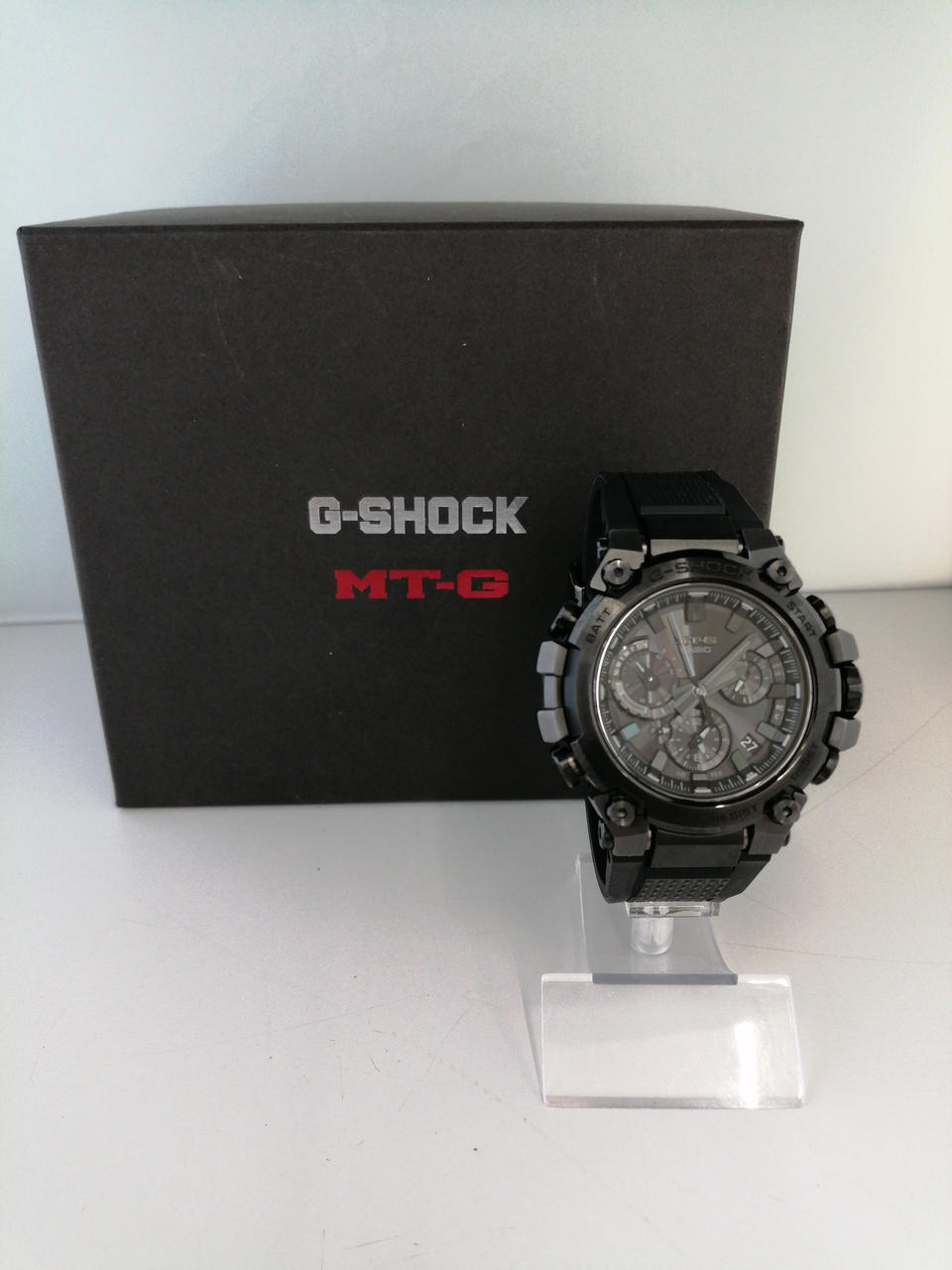 CASIO MTG-B3000 G-SHOCK 754087 Rugged Solar-Powered Stainless Steel Watch  