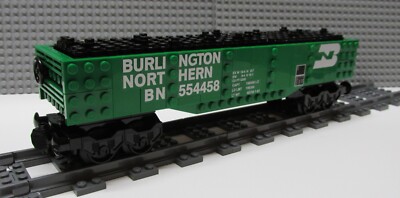Custom Train Burlington Northern Gondola -PLEASE READ DESCRIPTION-