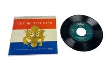The Military Band National Emblem March El Capitan 45 RPM 7” Capitol EAP 1-1056