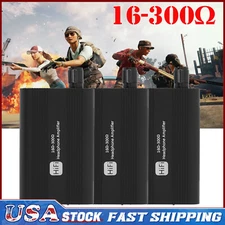 1-3X Mini HIFI Headphone Amplifier Portable Earphone AMP 3.5mm w/USB Audio Cable