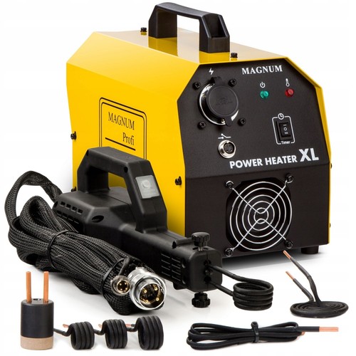 Magnetisches Induktionsheizgerät 1500W – 750°C, 4 Spulen, Für Rostige Schrauben & Muttern, Inkl. Case