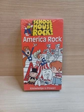 School House Rock VHS Tape America Rock Knowledge Is Power! Elections New Sealed