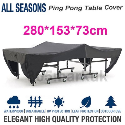 Table Tennis Table Cover Durable Heavy Duty Outdoor Table Tennis Table Cover