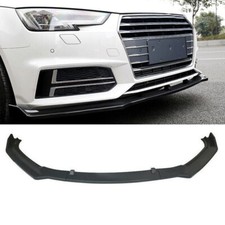 Glanz Schwarz Frontspoiler Lippe Für Audi A5 Coupe Cabrio Sportback 2017-2018