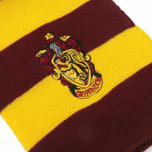 New Harry Potter Vouge Gryffindor House Cosplay Knit Wool Costume Scarf Wrap - Picture 5 of 8