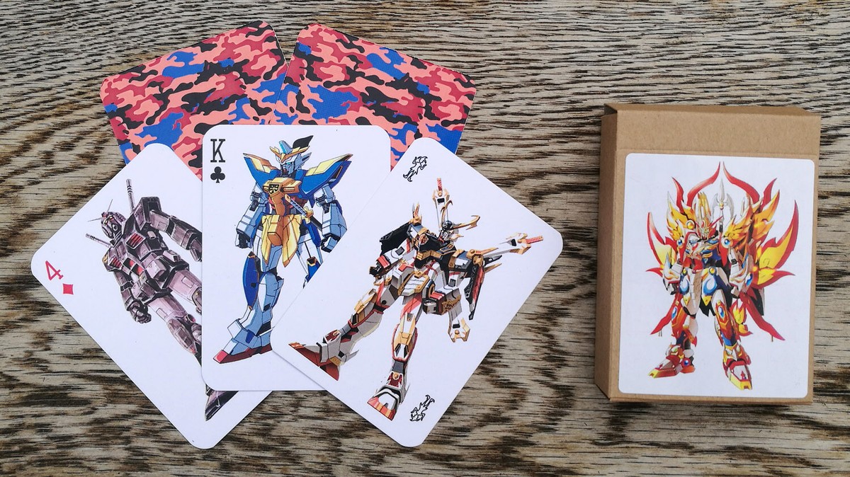 Playing Cards (Poker Deck 54 Cards) Gundam Mech Battle Japan