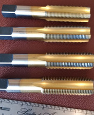 Set of 4 USA      7/8"-14 NF  Tap  Full taper plug bottoming set SP Series