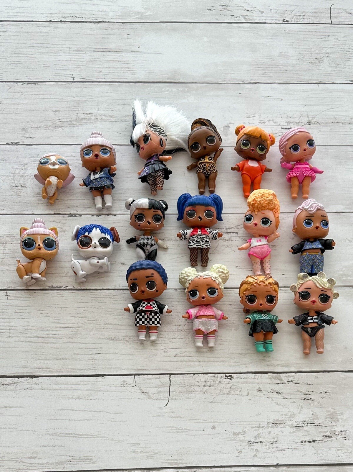 LOL Surprise Big Sister Dolls Glitter Series Lot of Rare