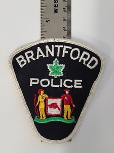 Brantford Police (Canada) Shoulder Patch from the Early 1980's