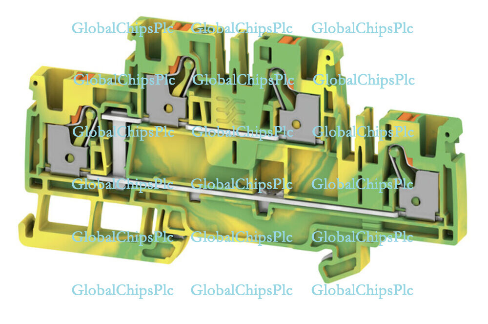 1pcs Weidmuller Wiring Terminals A2T 4 PE， 2539990000