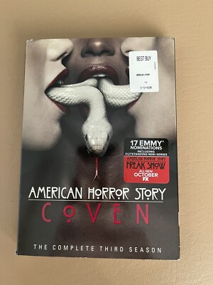 American Horror Story - Coven: The Complete Third Season (DVD) NEW SEALED