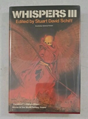 1981 First Edition HCDJ- Horror Anthology-Whispers III- Stuart David Schiff