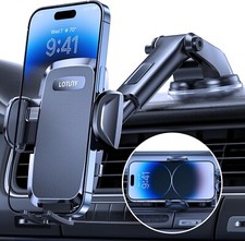 Car Phone Holder, Universal Hands-Free Phone Holders for Your Car, 3-in-1 Phone.
