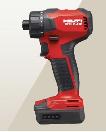 4.0 Ah Battery Power Included + NEW HILTI SFD 2A Multiple Speed Drill Light Duty