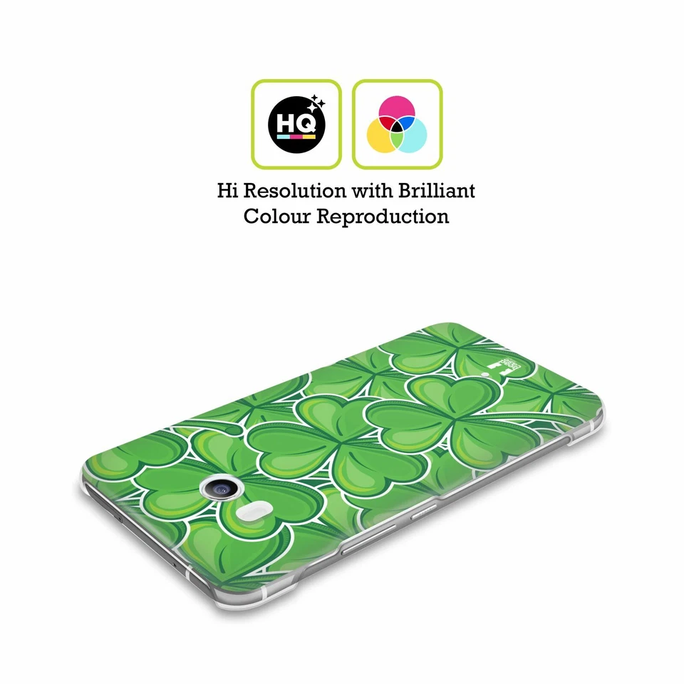 HEAD CASE DESIGNS SHAMROCK PATTERNS HARD BACK CASE & WALLPAPER FOR HTC PHONES 2 - Image 2 of 4
