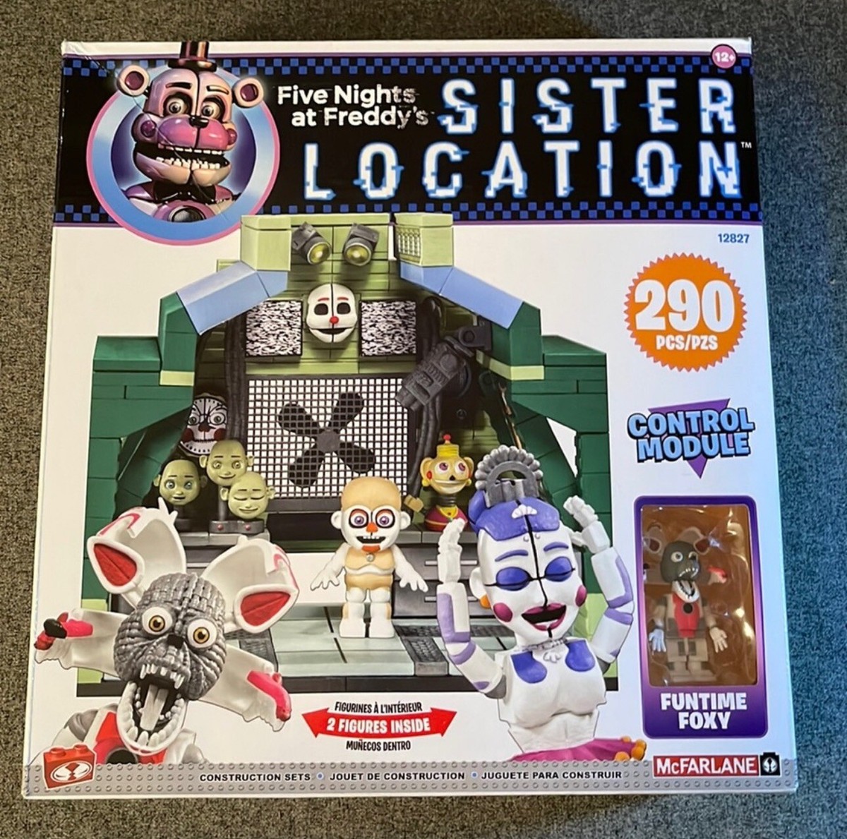 Mcfarlane FNAF Sister Location Control Module Construction Set