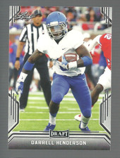 2019 Leaf Draft Darrell Henderson Memphis Tigers #15