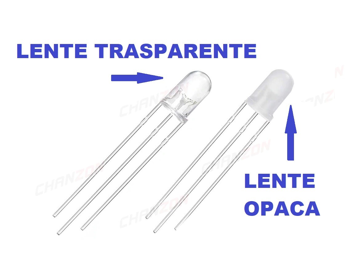 Vanfun Bi-colore LED Diodo 3-Pin 5mm Tuffo Rosso Verde Con Catodo - Foto 7