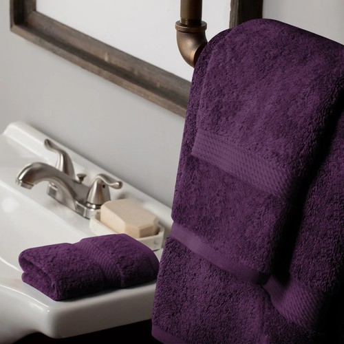 Juego de 3 toallas gruesas de algodón egipcio, toallas de baño suaves y absorbentes para rostro, mano - Imagen 107 de 203