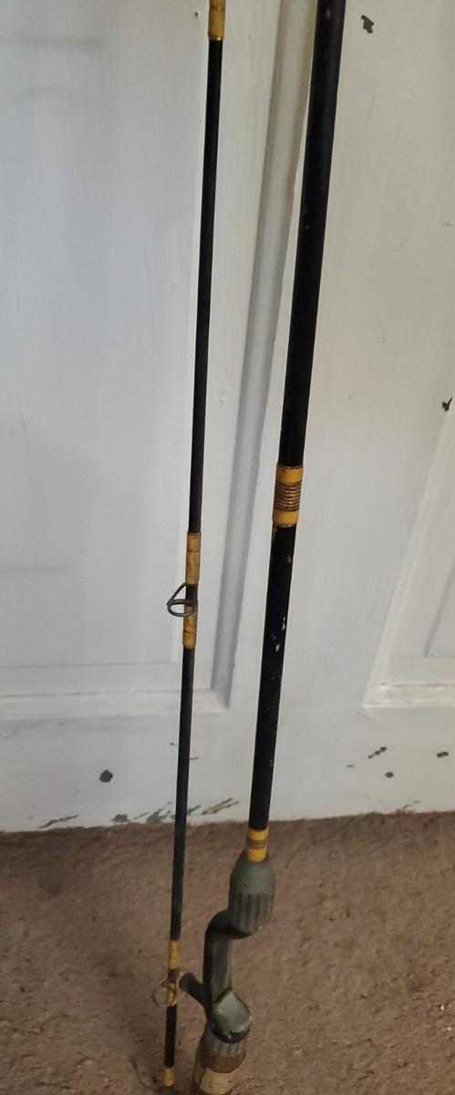 レア　zebco 4043 6' HEAVY ACTION ロッド　竿　USA製 Vintage ZEBCO Zeb Flex? 6'4