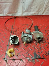 1972 Husqvarna CR125 Complete Carburetor Assembly