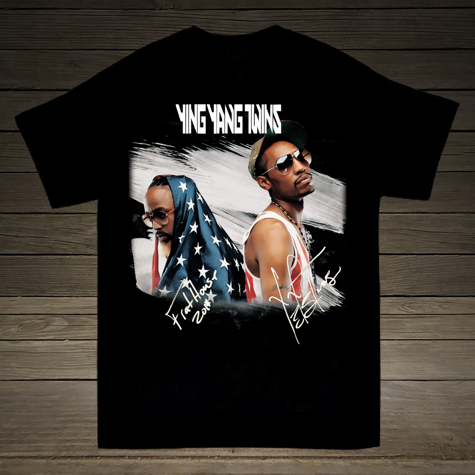 Hot Ying Yang Twins Band Gift For Fan Black Unisex T-shirt
